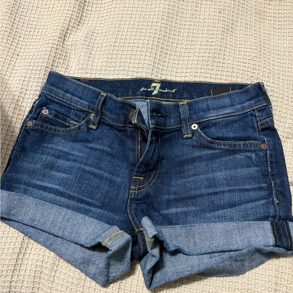 7 for all mankind Bluejean Shorts